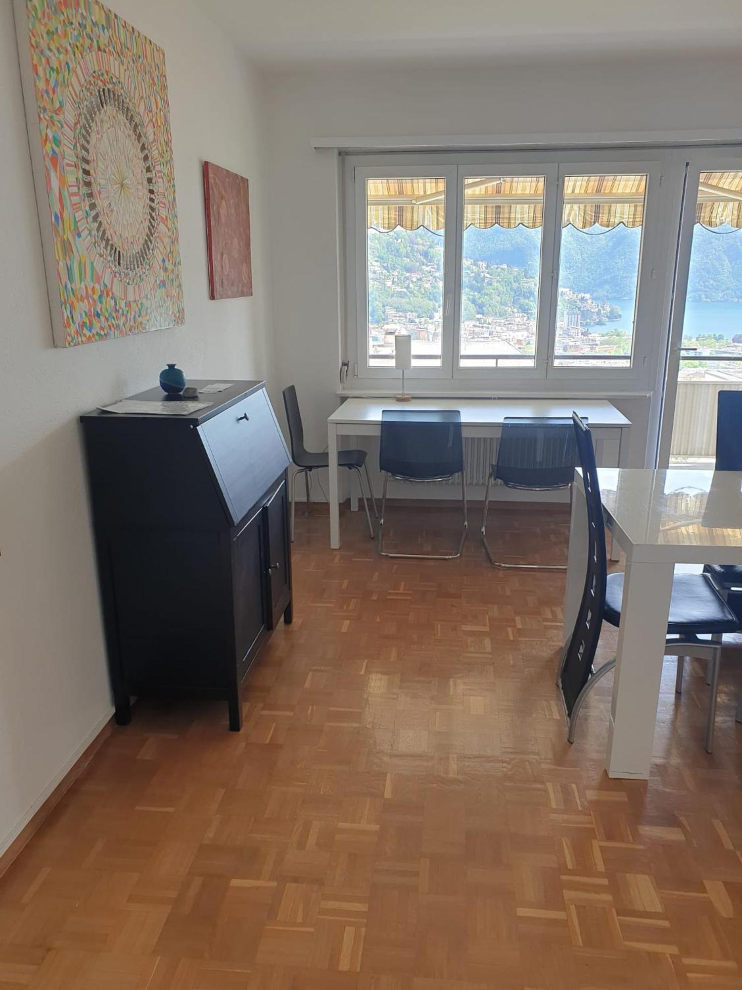 Lugano Lakeview Apartment With Self Check-In & Private Parking On Request Экстерьер фото